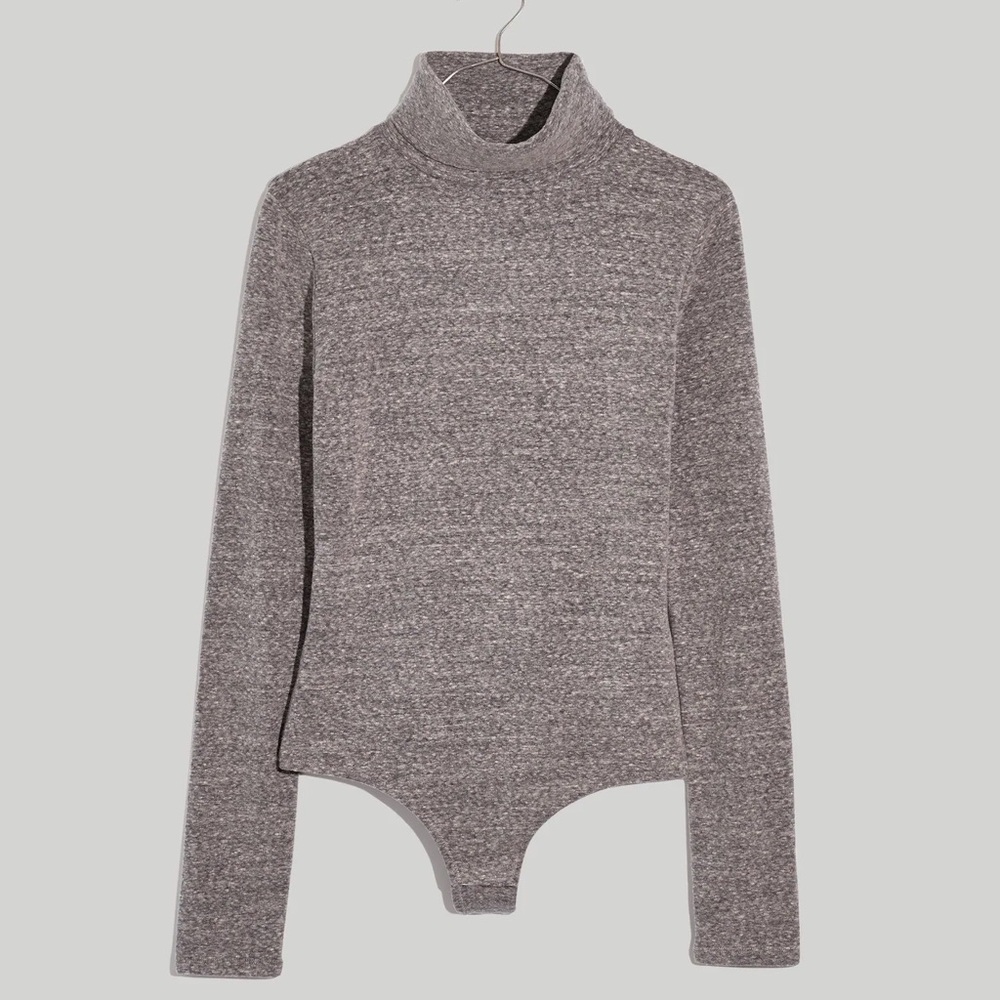 Madewell Grey Turtleneck Bodysuit size 3X